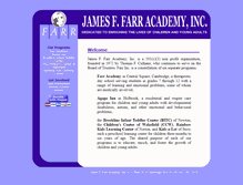 Tablet Screenshot of farrinc.org